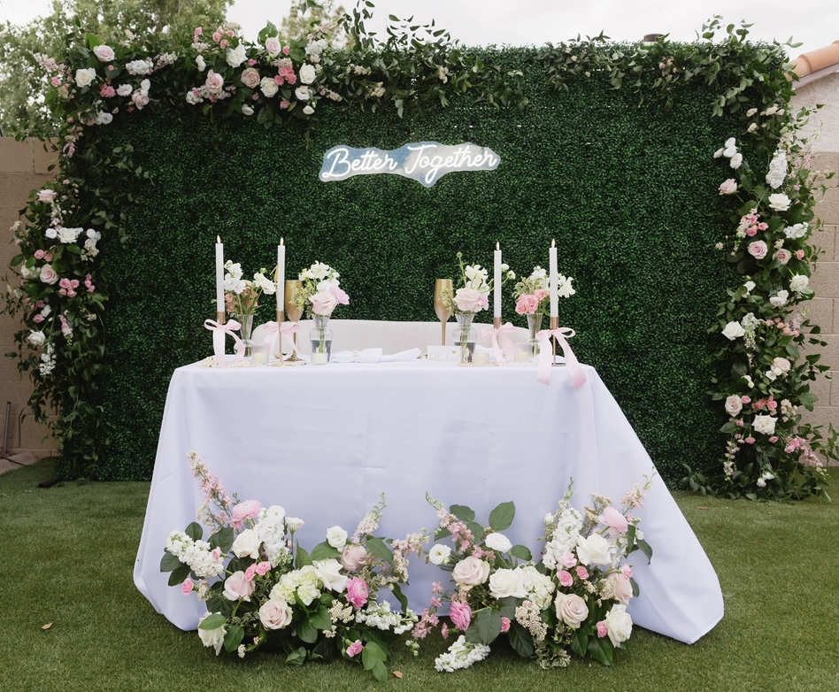 Floral arrangement preview