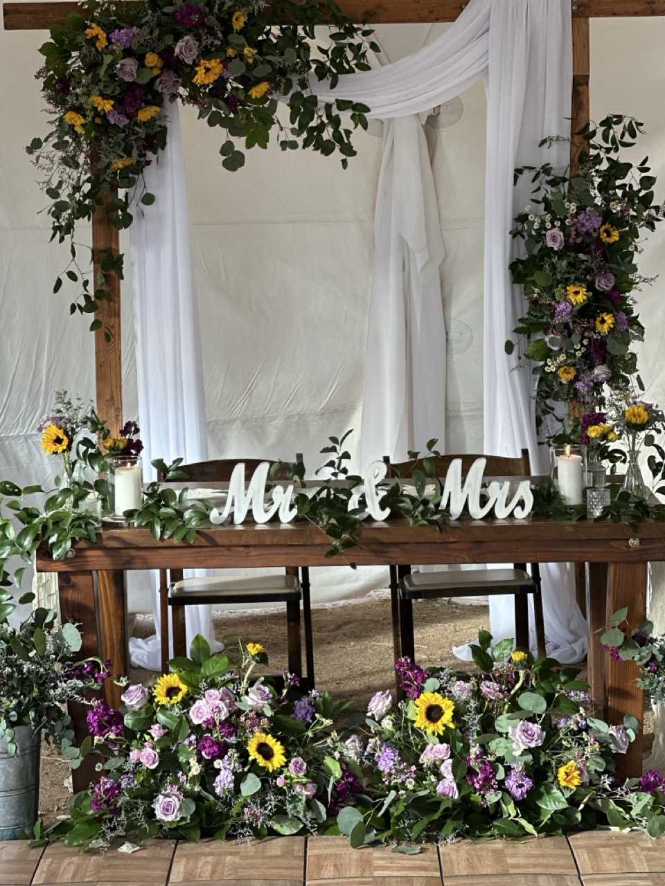 Floral arrangement preview